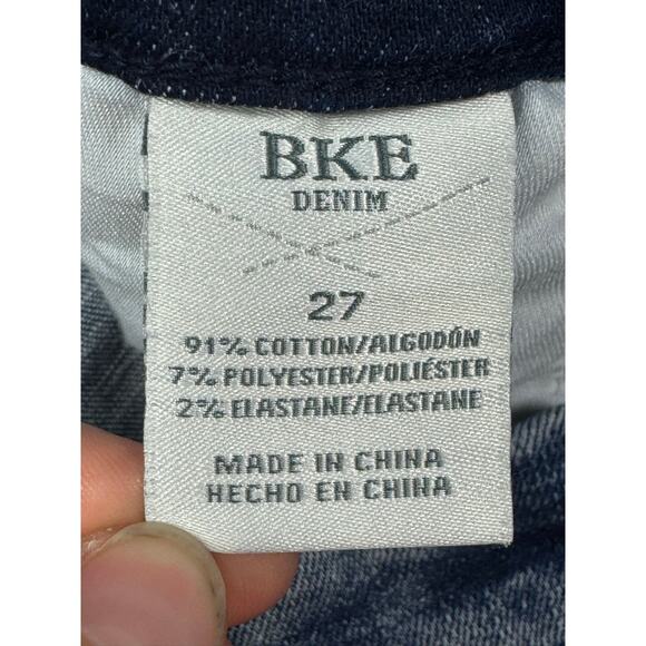 BKE Buckle Women's Stella Low Rise Slim Fit Capri Denim Jeans - Sz 27 (29x24.5) - Picture 5 of 6